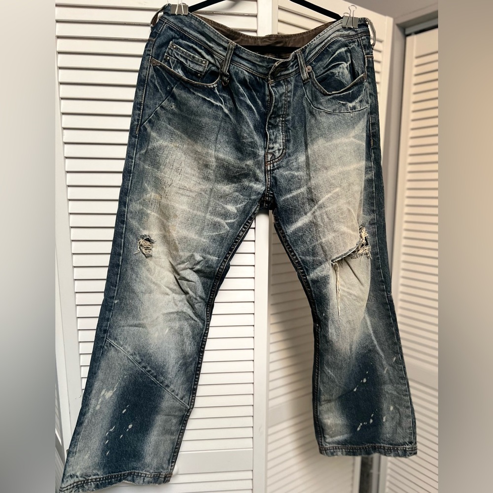 A/X Armani Exchange men’s J101 limited edition bootleg jeans